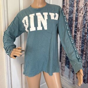 PINK Victoria's Secret Teal Top